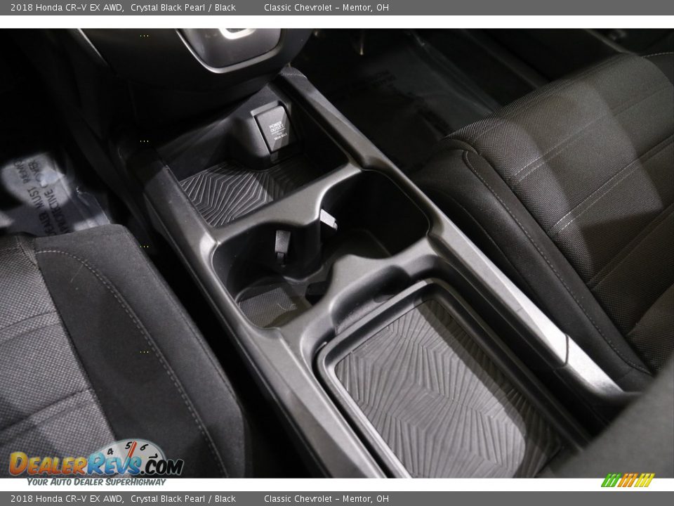 2018 Honda CR-V EX AWD Crystal Black Pearl / Black Photo #14