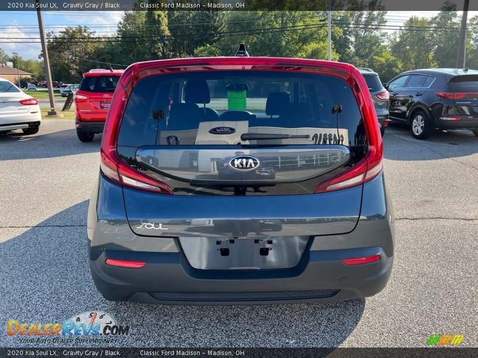 2020 Kia Soul LX Gravity Gray / Black Photo #6