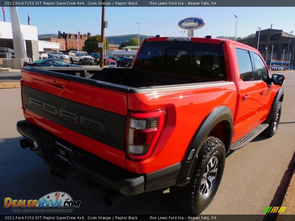 Code Orange 2021 Ford F150 SVT Raptor SuperCrew 4x4 Photo #2