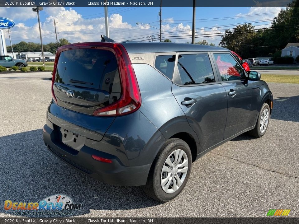 2020 Kia Soul LX Gravity Gray / Black Photo #7