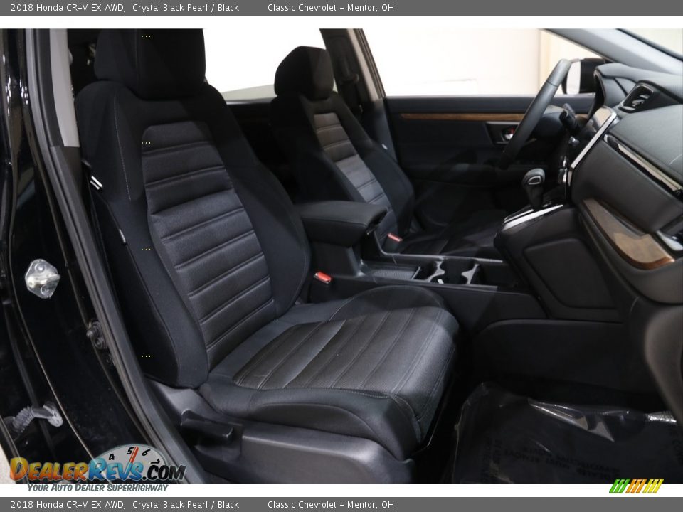2018 Honda CR-V EX AWD Crystal Black Pearl / Black Photo #16