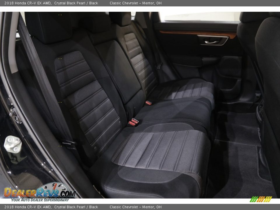 2018 Honda CR-V EX AWD Crystal Black Pearl / Black Photo #17