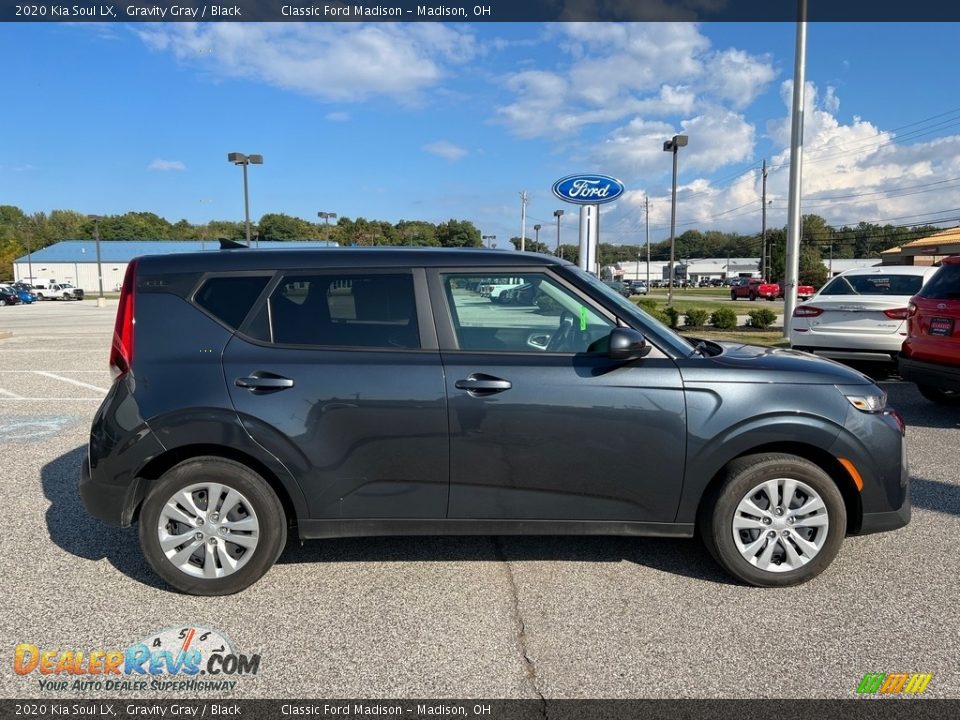 2020 Kia Soul LX Gravity Gray / Black Photo #8
