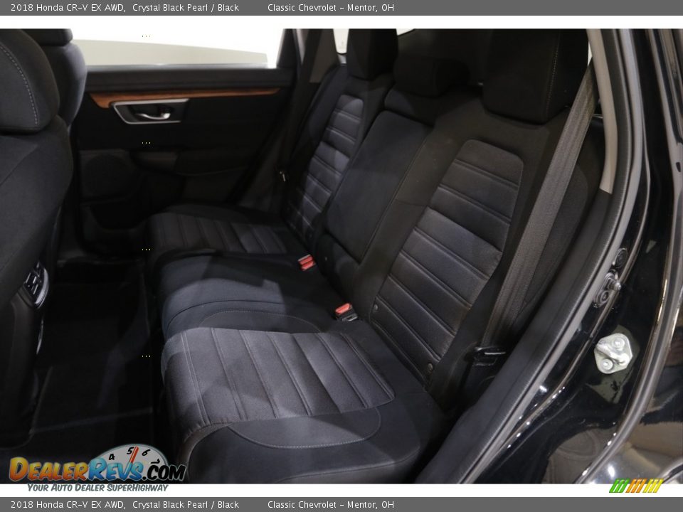 2018 Honda CR-V EX AWD Crystal Black Pearl / Black Photo #18