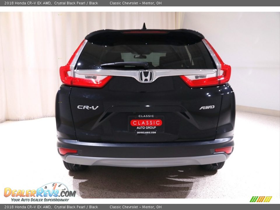 2018 Honda CR-V EX AWD Crystal Black Pearl / Black Photo #19