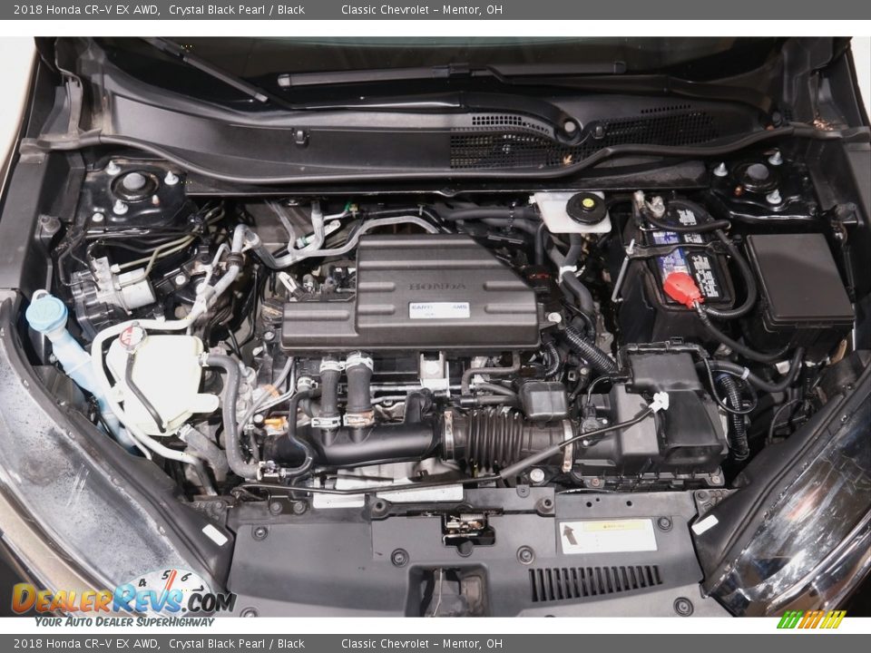 2018 Honda CR-V EX AWD Crystal Black Pearl / Black Photo #20