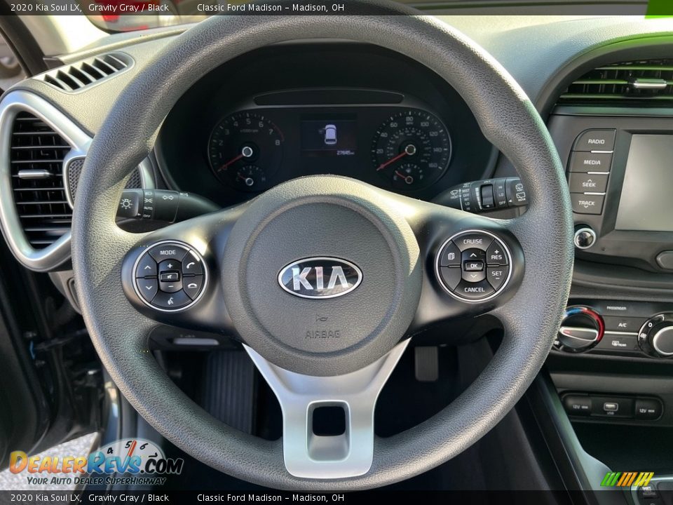 2020 Kia Soul LX Gravity Gray / Black Photo #12