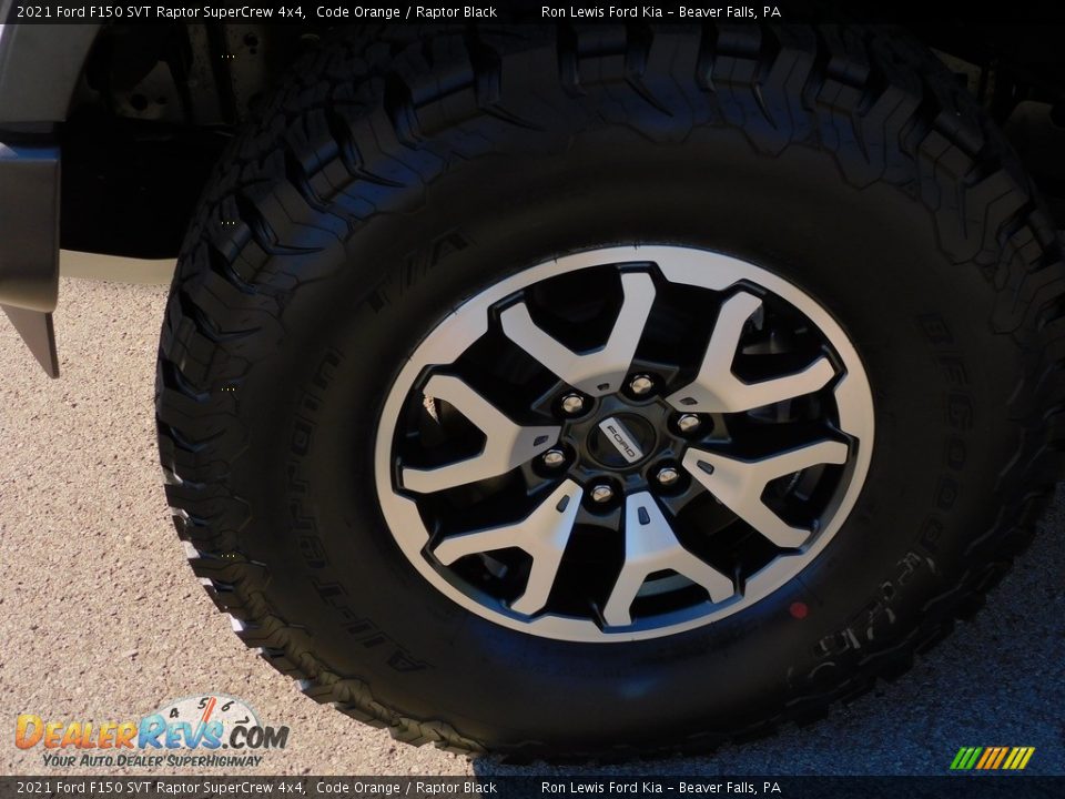 2021 Ford F150 SVT Raptor SuperCrew 4x4 Wheel Photo #10