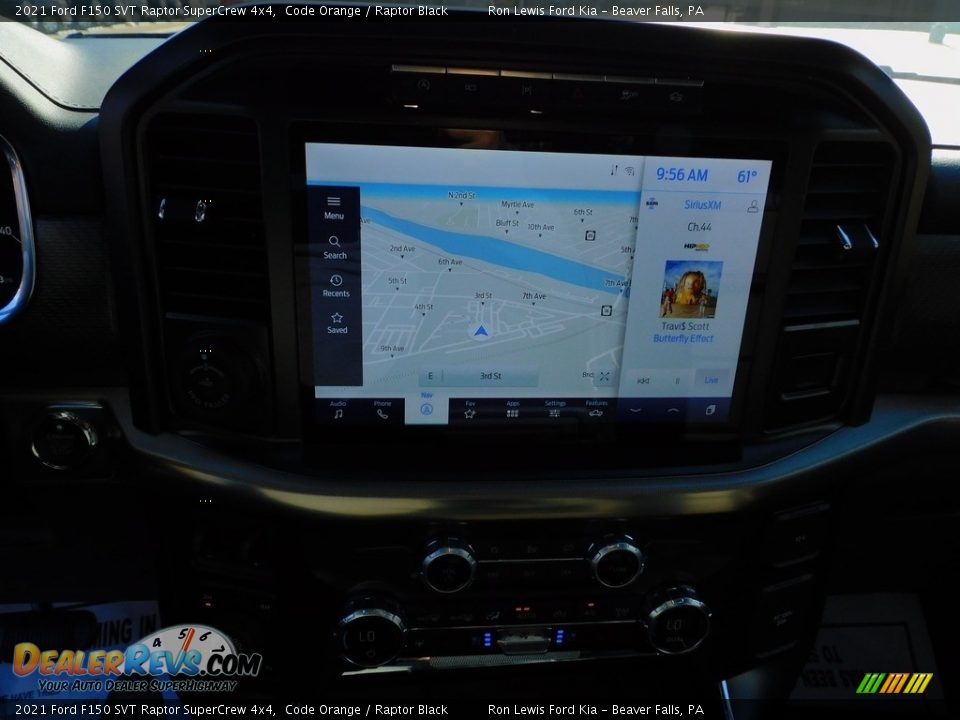 2021 Ford F150 SVT Raptor SuperCrew 4x4 Code Orange / Raptor Black Photo #16