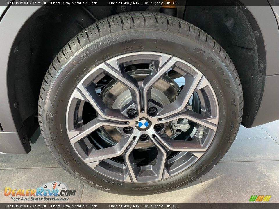 2021 BMW X1 xDrive28i Mineral Gray Metallic / Black Photo #3