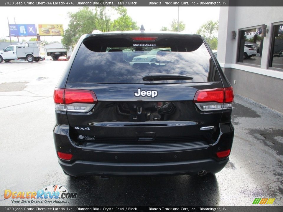 2020 Jeep Grand Cherokee Laredo 4x4 Diamond Black Crystal Pearl / Black Photo #30