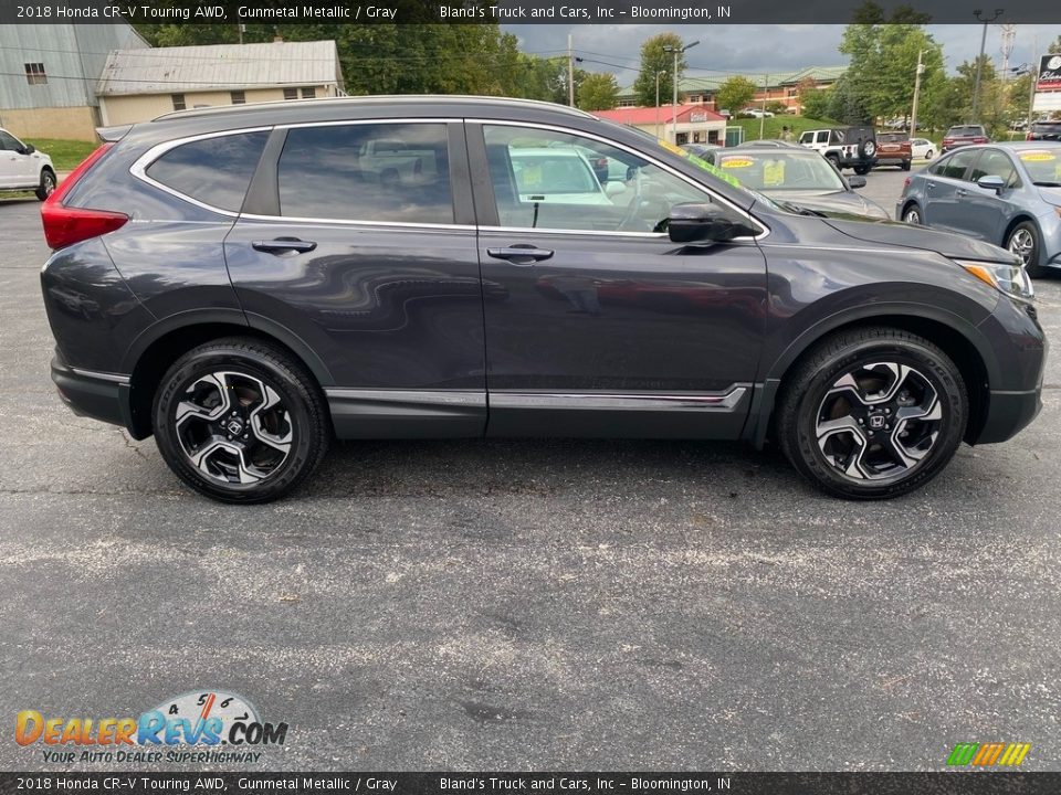 Gunmetal Metallic 2018 Honda CR-V Touring AWD Photo #5