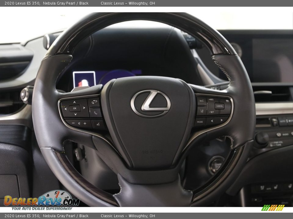 2020 Lexus ES 350 Nebula Gray Pearl / Black Photo #7