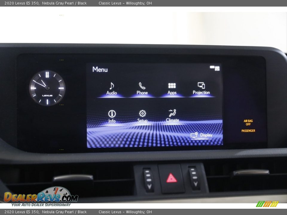 2020 Lexus ES 350 Nebula Gray Pearl / Black Photo #11