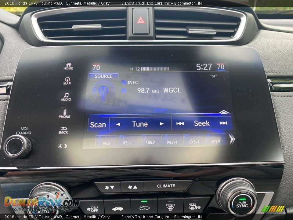 Audio System of 2018 Honda CR-V Touring AWD Photo #25