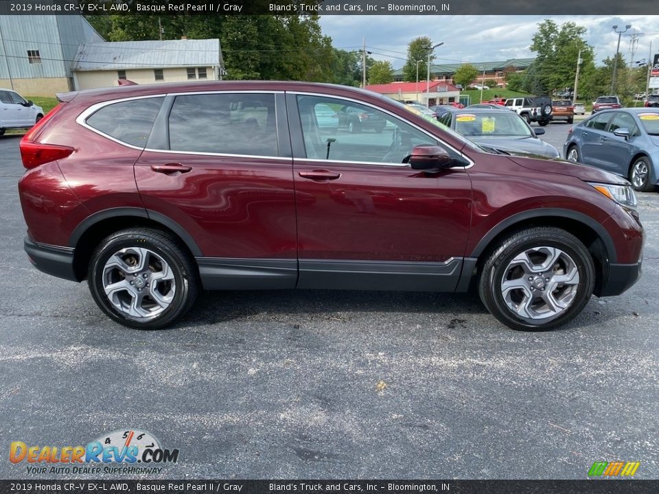 2019 Honda CR-V EX-L AWD Basque Red Pearl II / Gray Photo #5