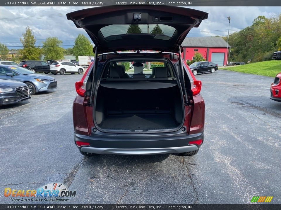 2019 Honda CR-V EX-L AWD Basque Red Pearl II / Gray Photo #9