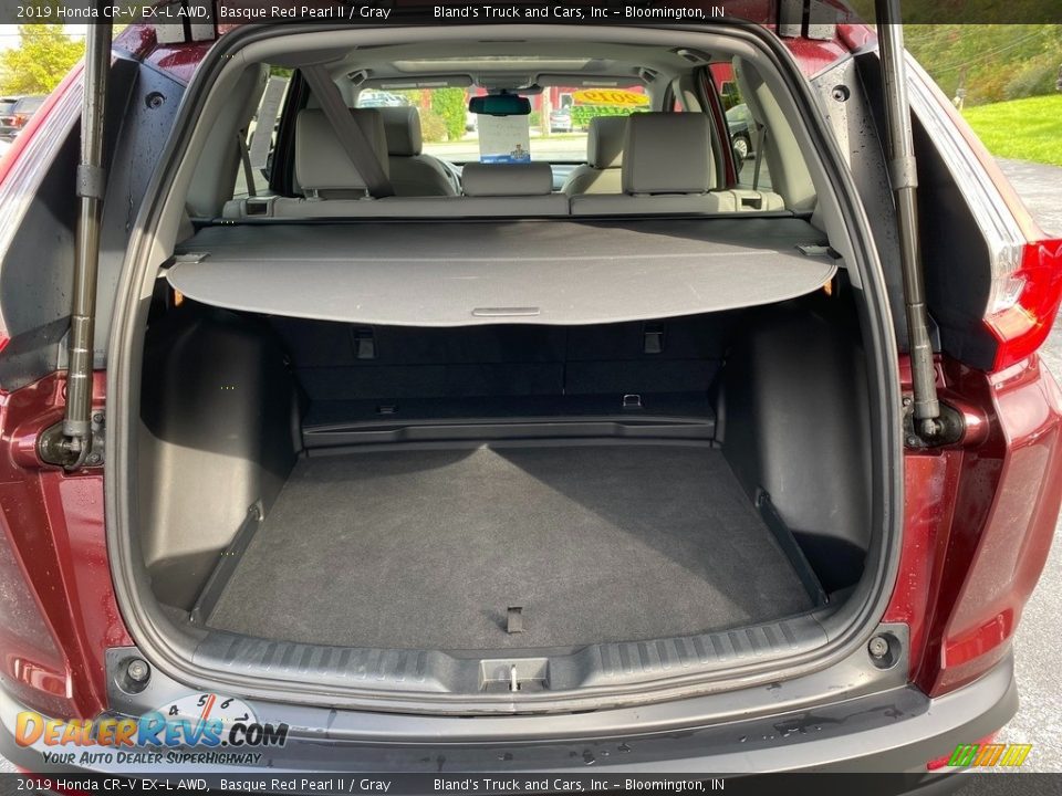 2019 Honda CR-V EX-L AWD Basque Red Pearl II / Gray Photo #10