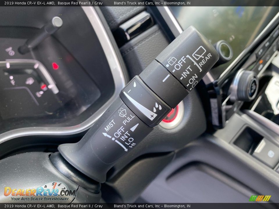 2019 Honda CR-V EX-L AWD Basque Red Pearl II / Gray Photo #22