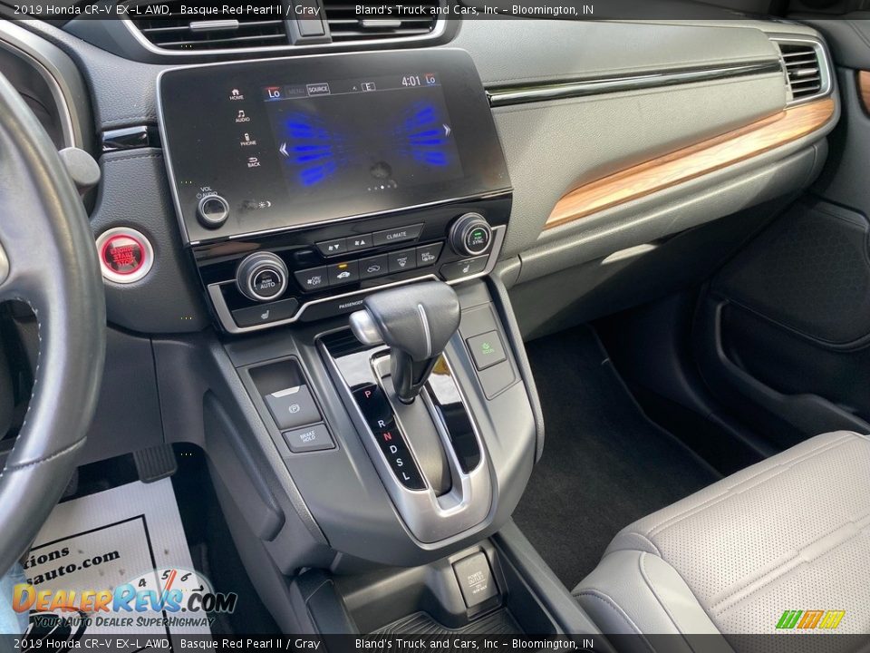 2019 Honda CR-V EX-L AWD Basque Red Pearl II / Gray Photo #24