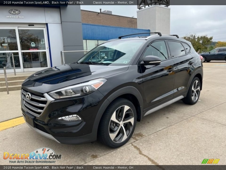 2018 Hyundai Tucson Sport AWD Black Noir Pearl / Black Photo #1