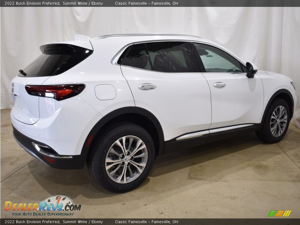 2022 Buick Envision Preferred Summit White / Ebony Photo #2