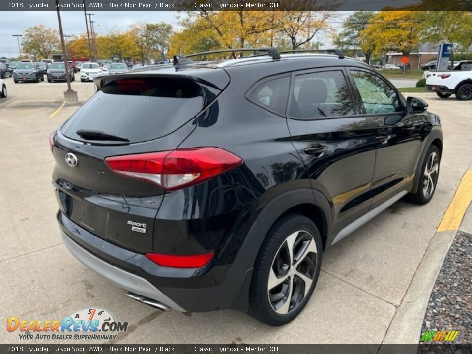 2018 Hyundai Tucson Sport AWD Black Noir Pearl / Black Photo #2