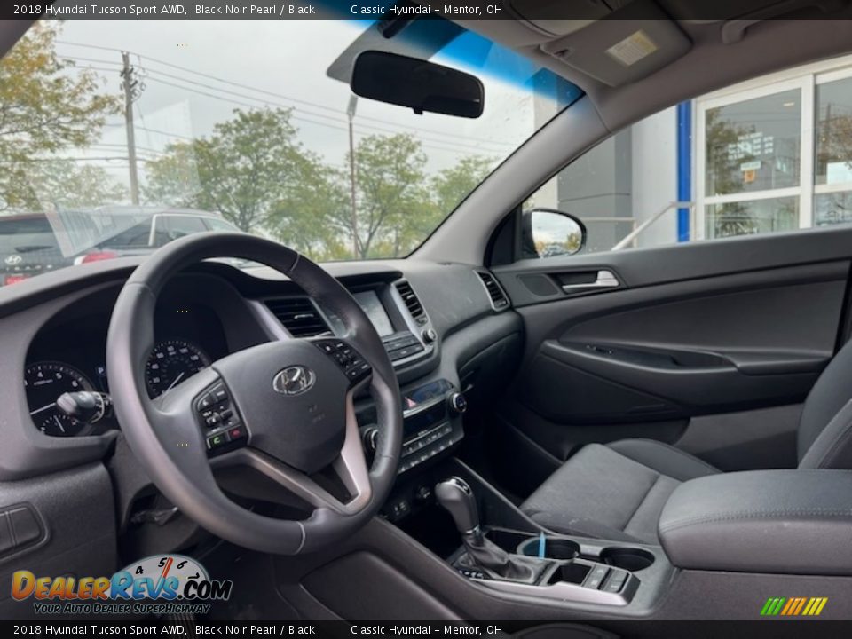 2018 Hyundai Tucson Sport AWD Black Noir Pearl / Black Photo #3