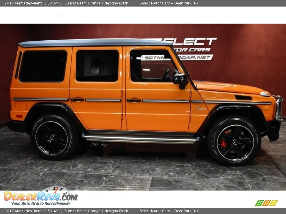 Sunset Beam Orange 2017 Mercedes-Benz G 63 AMG Photo #4