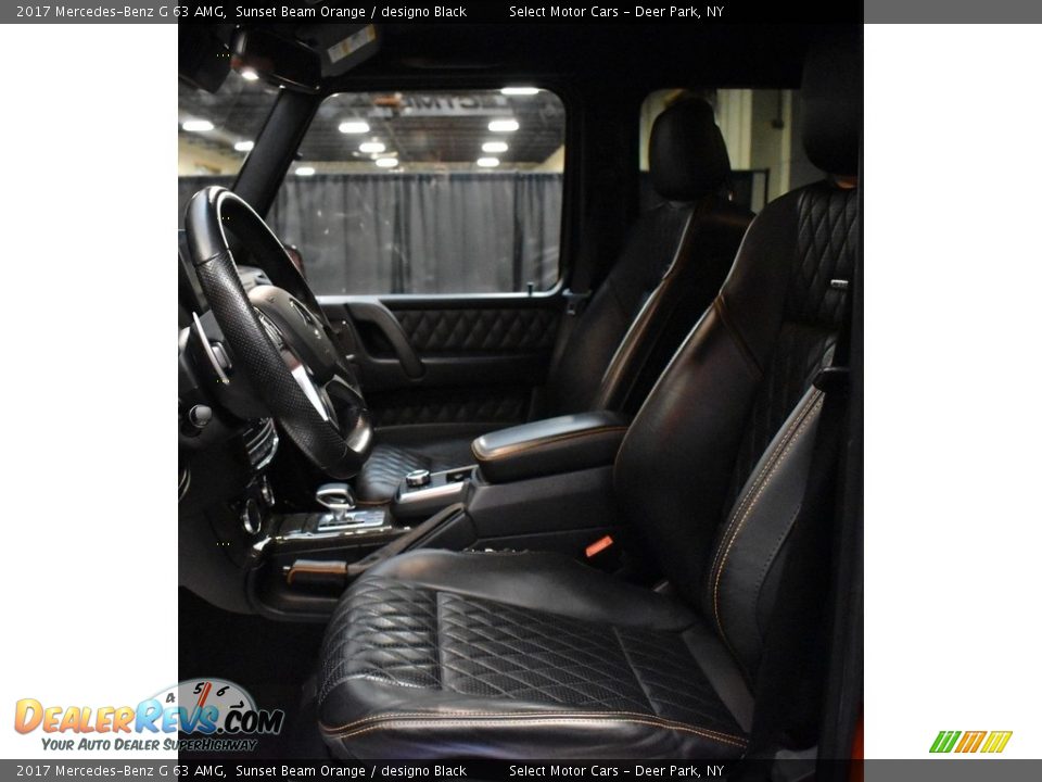 Front Seat of 2017 Mercedes-Benz G 63 AMG Photo #13