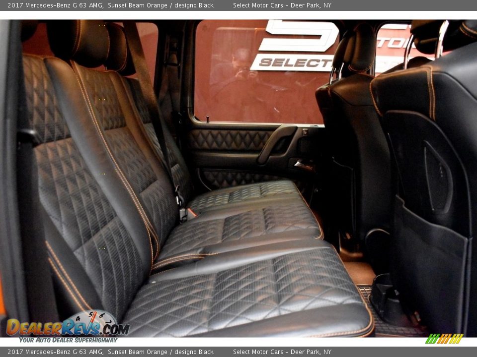 Rear Seat of 2017 Mercedes-Benz G 63 AMG Photo #18