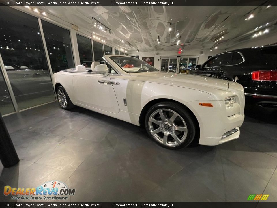 2018 Rolls-Royce Dawn Andalusian White / Arctic White Photo #7