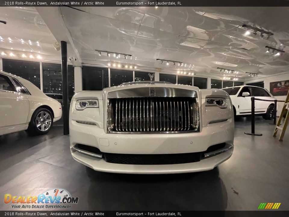 2018 Rolls-Royce Dawn Andalusian White / Arctic White Photo #9