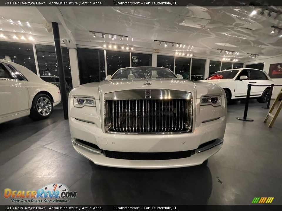 2018 Rolls-Royce Dawn Andalusian White / Arctic White Photo #10