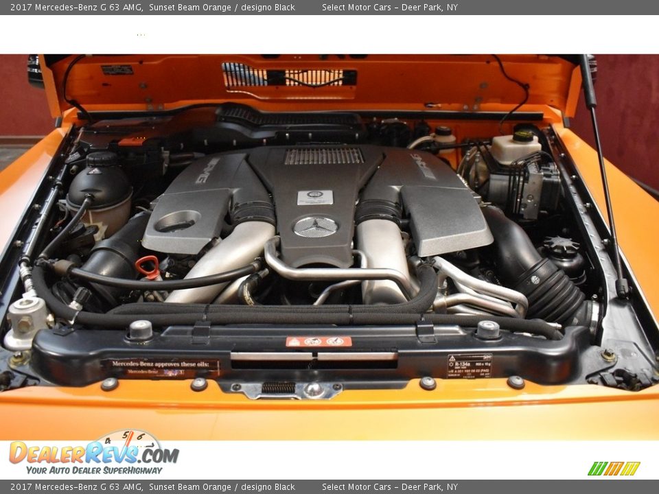 2017 Mercedes-Benz G 63 AMG 5.5 Liter AMG biturbo DOHC 32-Valve VVT V8 Engine Photo #22