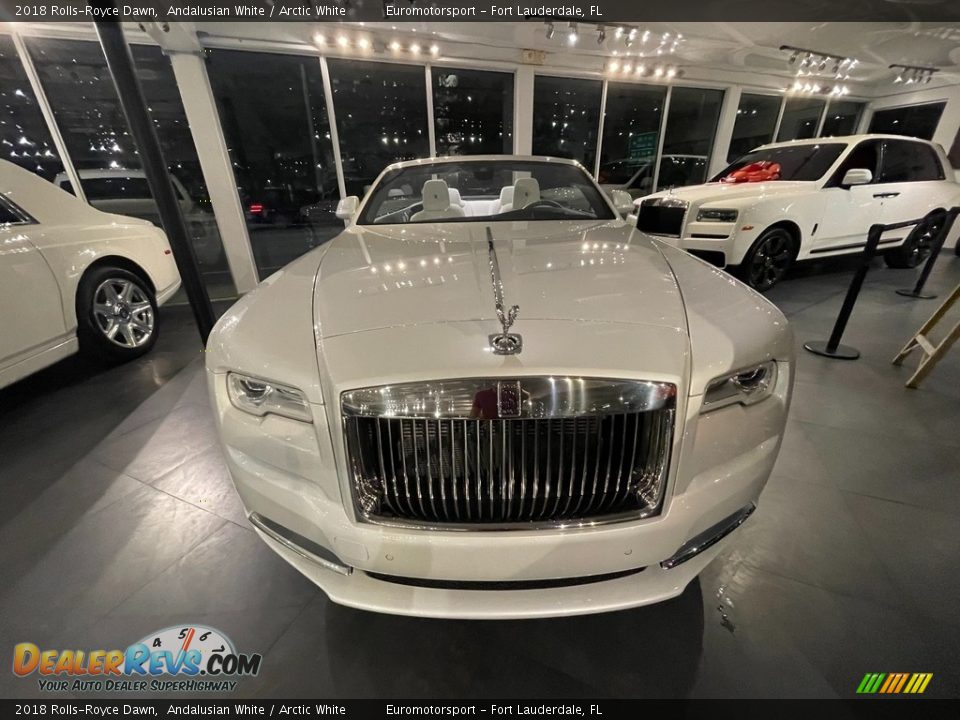 2018 Rolls-Royce Dawn Andalusian White / Arctic White Photo #11