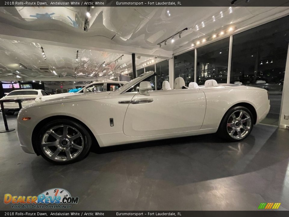Andalusian White 2018 Rolls-Royce Dawn  Photo #14