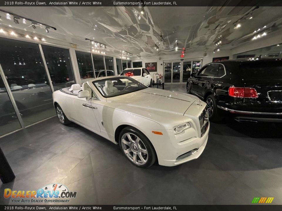 2018 Rolls-Royce Dawn Andalusian White / Arctic White Photo #16