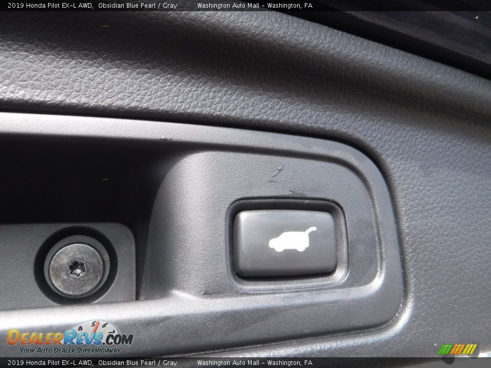 2019 Honda Pilot EX-L AWD Obsidian Blue Pearl / Gray Photo #30