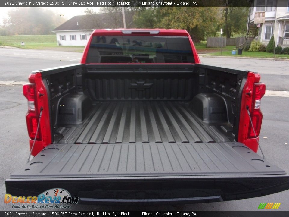 2021 Chevrolet Silverado 1500 RST Crew Cab 4x4 Red Hot / Jet Black Photo #9