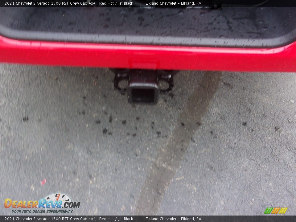 2021 Chevrolet Silverado 1500 RST Crew Cab 4x4 Red Hot / Jet Black Photo #10