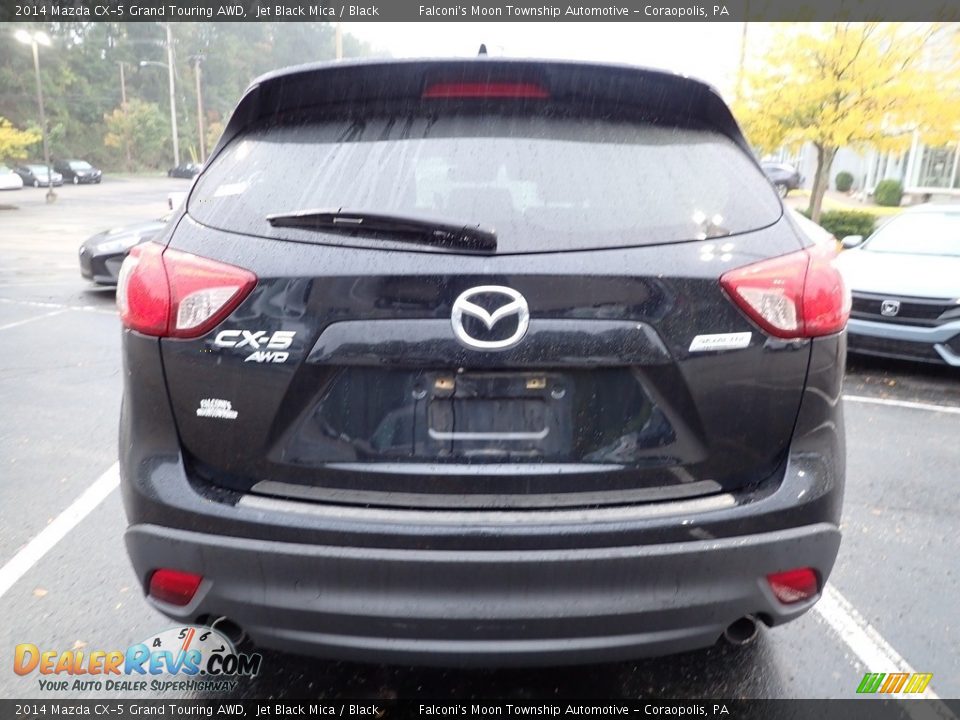 2014 Mazda CX-5 Grand Touring AWD Jet Black Mica / Black Photo #3