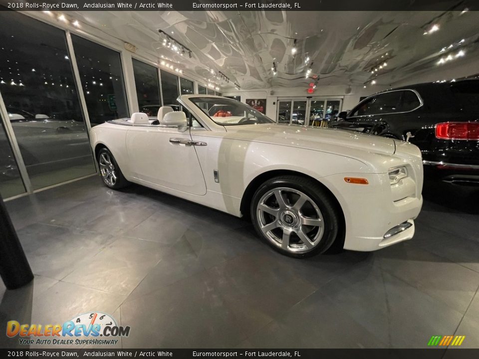 2018 Rolls-Royce Dawn Andalusian White / Arctic White Photo #21