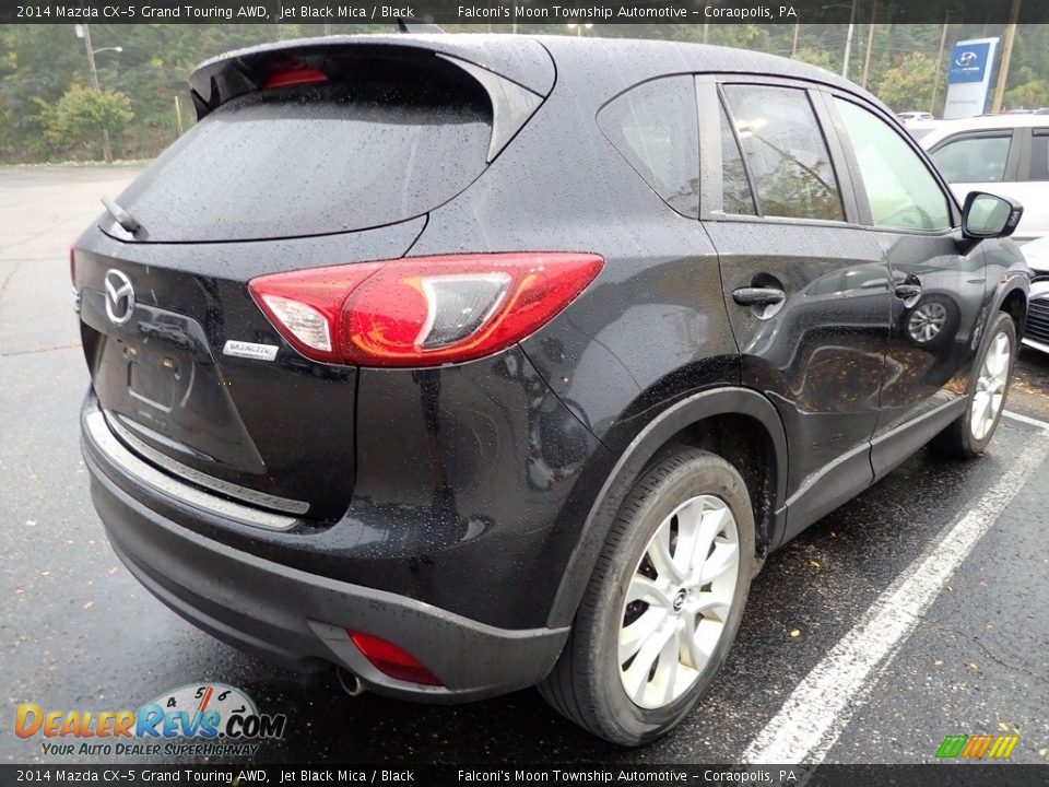 2014 Mazda CX-5 Grand Touring AWD Jet Black Mica / Black Photo #4