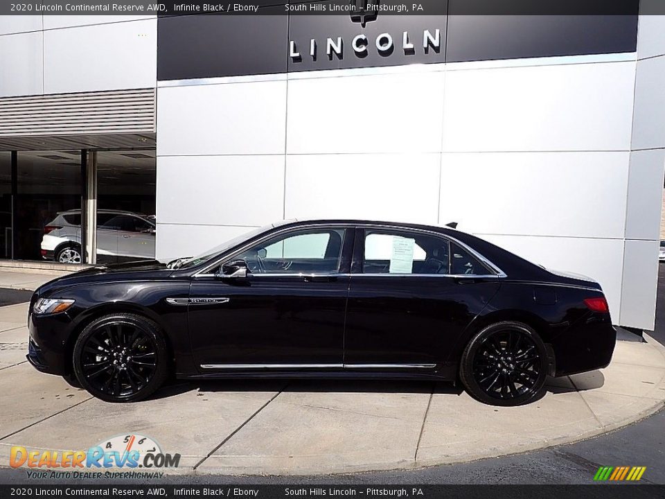 2020 Lincoln Continental Reserve AWD Infinite Black / Ebony Photo #2