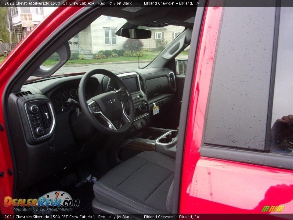2021 Chevrolet Silverado 1500 RST Crew Cab 4x4 Red Hot / Jet Black Photo #15