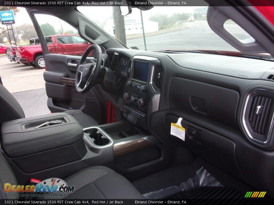 2021 Chevrolet Silverado 1500 RST Crew Cab 4x4 Red Hot / Jet Black Photo #19