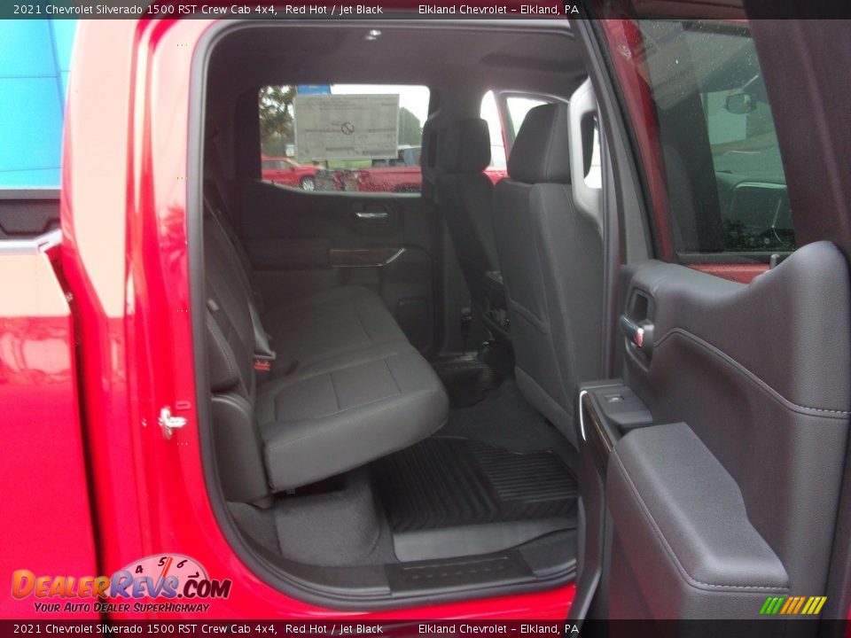 2021 Chevrolet Silverado 1500 RST Crew Cab 4x4 Red Hot / Jet Black Photo #20