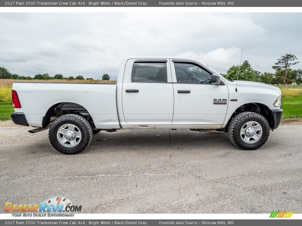 Bright White 2017 Ram 2500 Tradesman Crew Cab 4x4 Photo #3