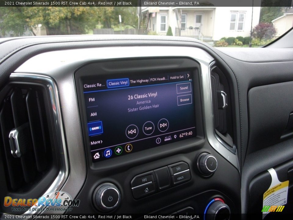 2021 Chevrolet Silverado 1500 RST Crew Cab 4x4 Red Hot / Jet Black Photo #28